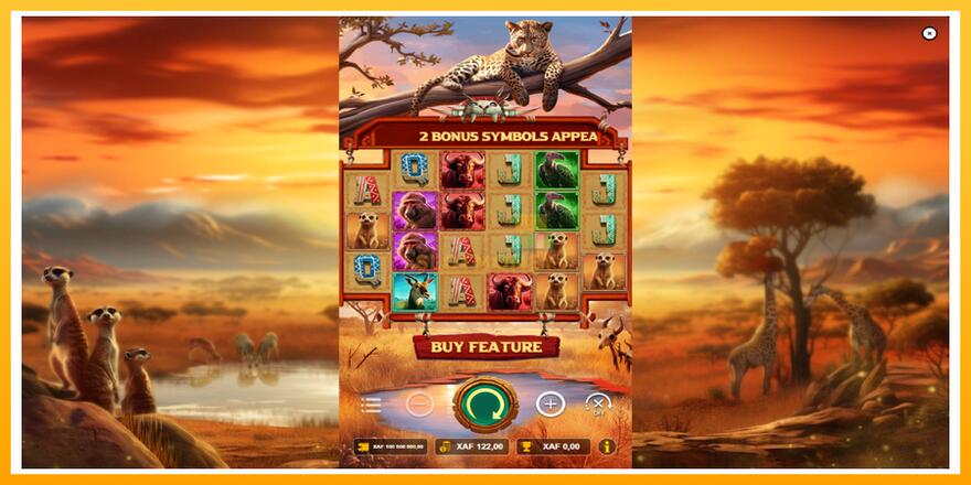 Máquina de jogos Mega Wild Safari - chance de ganhar dinheiro, foto 2