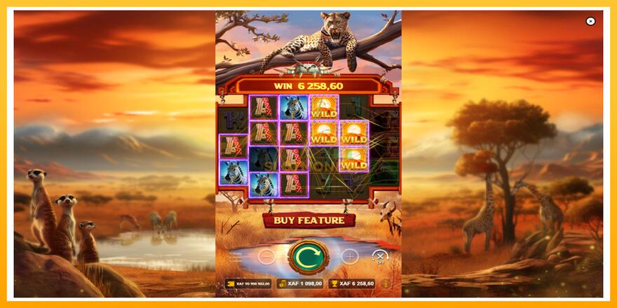 Máquina de jogos Mega Wild Safari - chance de ganhar dinheiro, foto 3