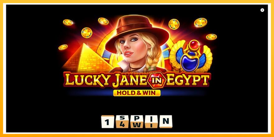 Máquina de jogos Lucky Jane in Egypt Hold & Win - chance de ganhar dinheiro, foto 1