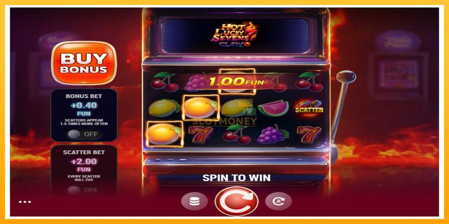 Máquina de jogos Hot Lucky Sevens Claw - chance de ganhar dinheiro, foto 2