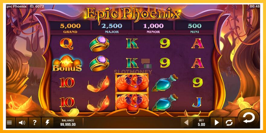 Máquina de jogos Epic Phoenix - chance de ganhar dinheiro, foto 2