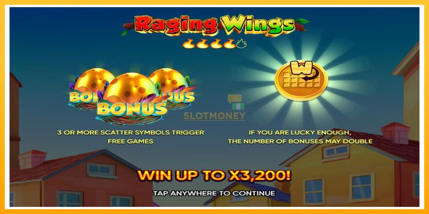 Máquina de jogos Raging Wings - chance de ganhar dinheiro, foto 1