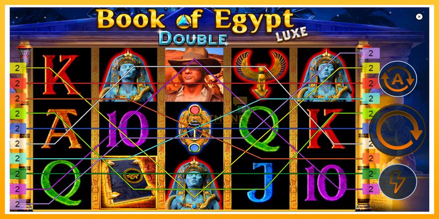 Máquina de jogos Book of Egypt Double Luxe - chance de ganhar dinheiro, foto 1