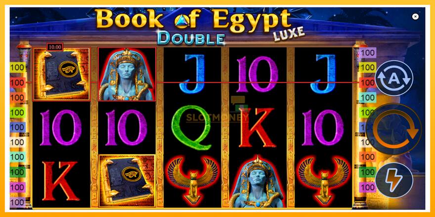 Máquina de jogos Book of Egypt Double Luxe - chance de ganhar dinheiro, foto 2