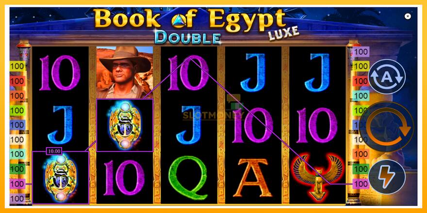 Máquina de jogos Book of Egypt Double Luxe - chance de ganhar dinheiro, foto 3