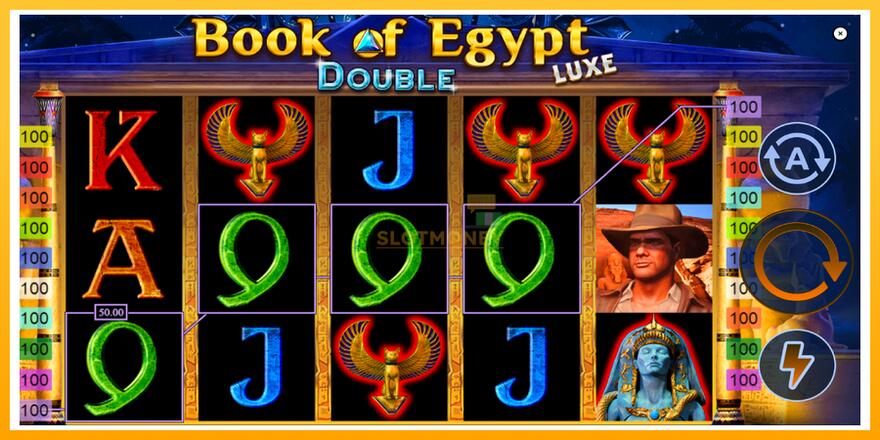 Máquina de jogos Book of Egypt Double Luxe - chance de ganhar dinheiro, foto 4