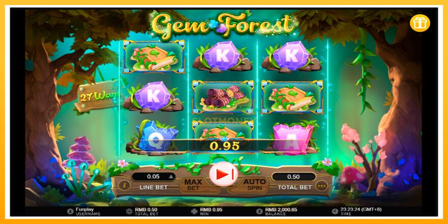 Máquina de jogos Gem Forest - chance de ganhar dinheiro, foto 3