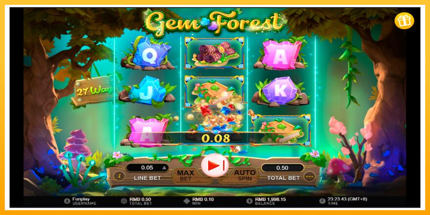 Máquina de jogos Gem Forest - chance de ganhar dinheiro, foto 4