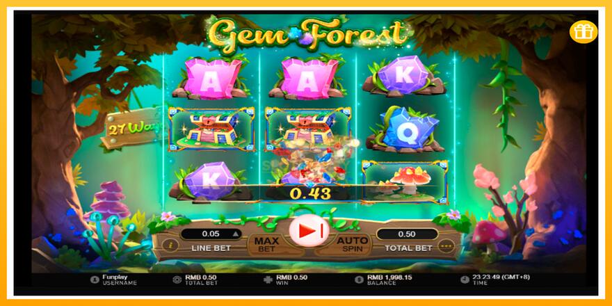 Máquina de jogos Gem Forest - chance de ganhar dinheiro, foto 5