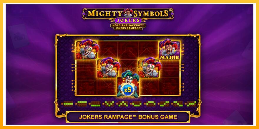 Máquina de jogos Mighty Symbols: Jokers - chance de ganhar dinheiro, foto 1