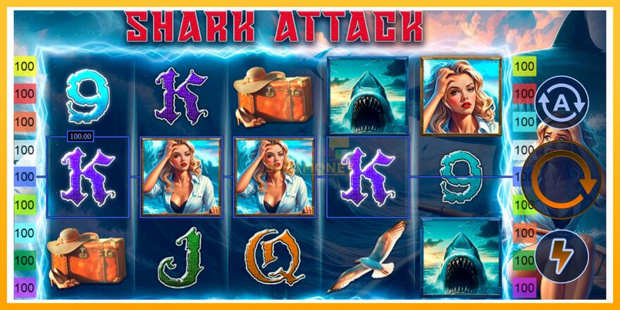 Máquina de jogos Shark Attack - chance de ganhar dinheiro, foto 4