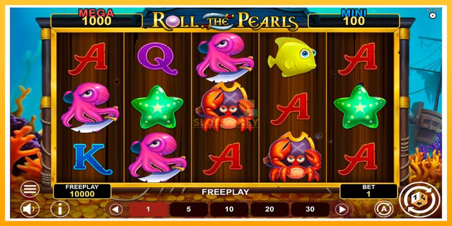 Máquina de jogos Roll The Pearls Hold & Win - chance de ganhar dinheiro, foto 2