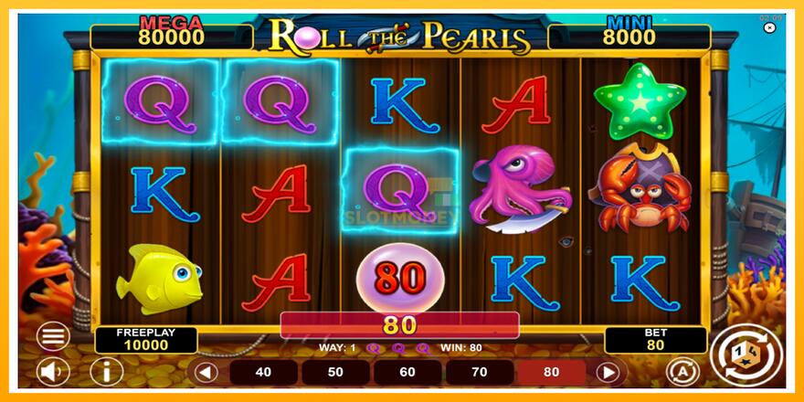 Máquina de jogos Roll The Pearls Hold & Win - chance de ganhar dinheiro, foto 3