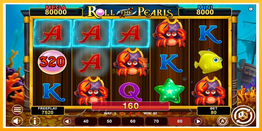 Máquina de jogos Roll The Pearls Hold & Win - chance de ganhar dinheiro, foto 4