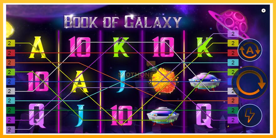 Máquina de jogos Book of Galaxy - chance de ganhar dinheiro, foto 2