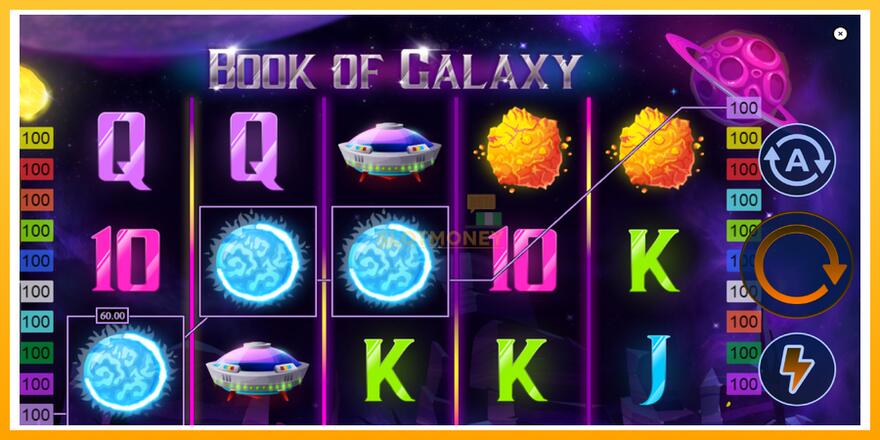 Máquina de jogos Book of Galaxy - chance de ganhar dinheiro, foto 4