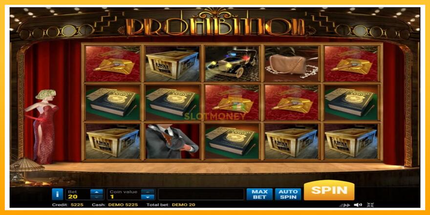 Máquina de jogos Prohibition - chance de ganhar dinheiro, foto 2