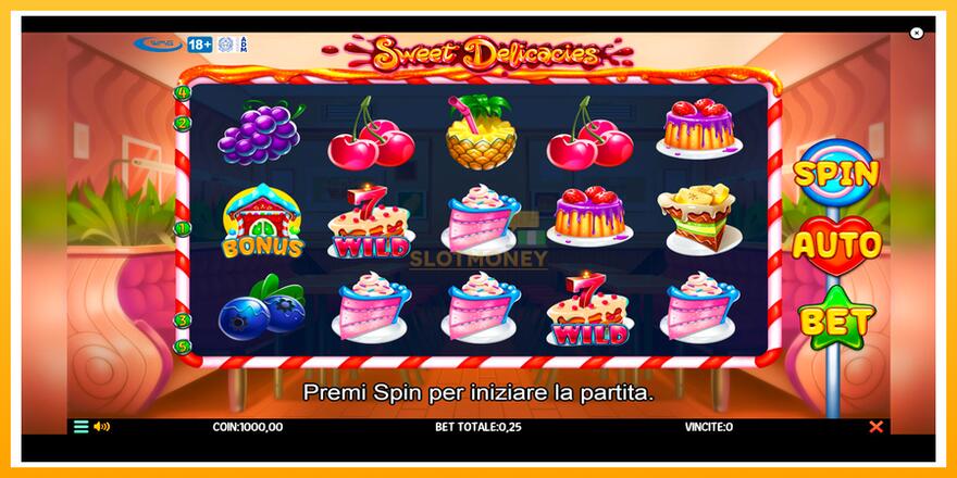 Máquina de jogos Sweet Delicacies - chance de ganhar dinheiro, foto 1