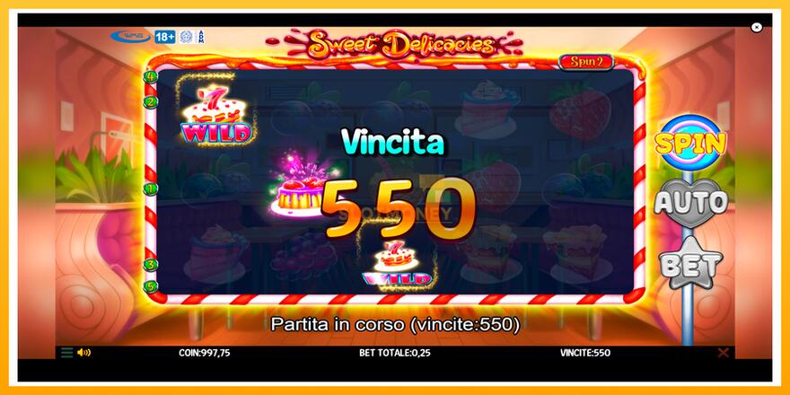 Máquina de jogos Sweet Delicacies - chance de ganhar dinheiro, foto 4