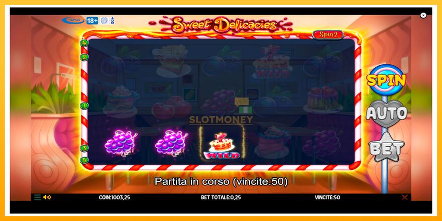 Máquina de jogos Sweet Delicacies - chance de ganhar dinheiro, foto 5