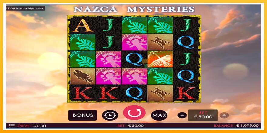 Máquina de jogos Nazca Mysteries - chance de ganhar dinheiro, foto 1