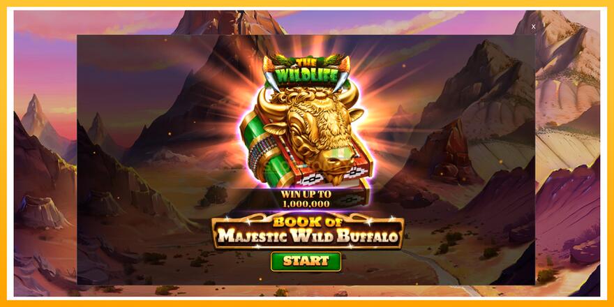 Máquina de jogos Book of Majestic Wild Buffalo - chance de ganhar dinheiro, foto 1