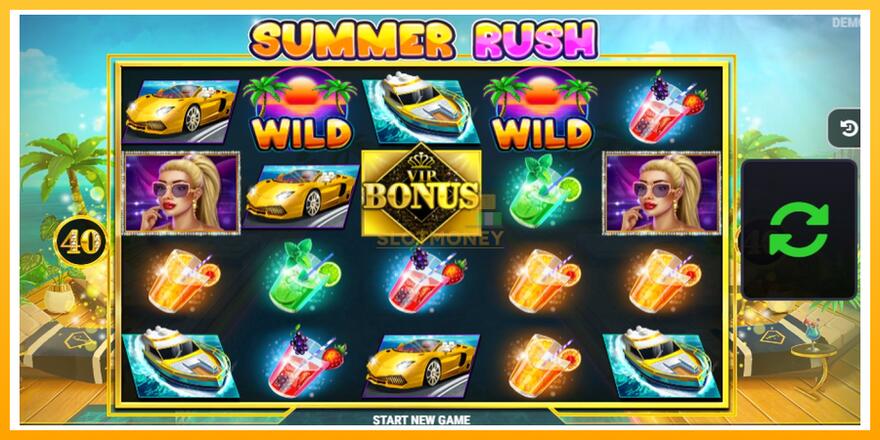 Máquina de jogos Summer Rush - chance de ganhar dinheiro, foto 1