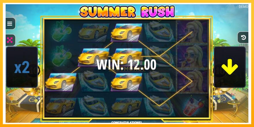 Máquina de jogos Summer Rush - chance de ganhar dinheiro, foto 2