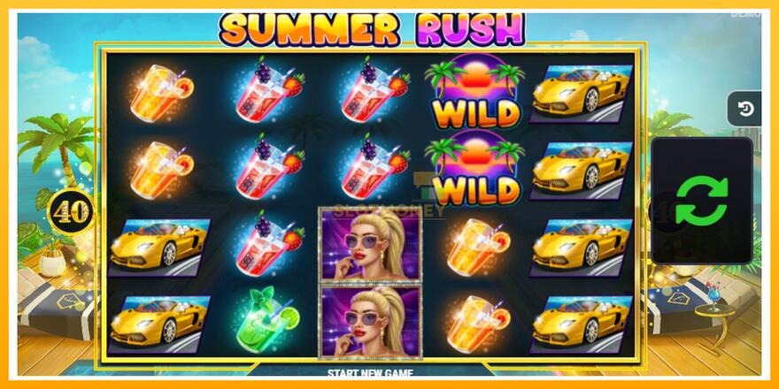 Máquina de jogos Summer Rush - chance de ganhar dinheiro, foto 3