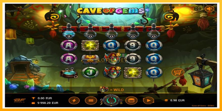 Máquina de jogos Cave of Gems - chance de ganhar dinheiro, foto 2