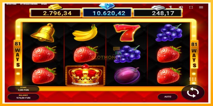 Máquina de jogos 81 Vegas Crown - chance de ganhar dinheiro, foto 3