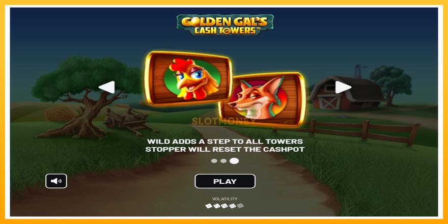 Máquina de jogos Golden Gal’s Cash Tower - chance de ganhar dinheiro, foto 5