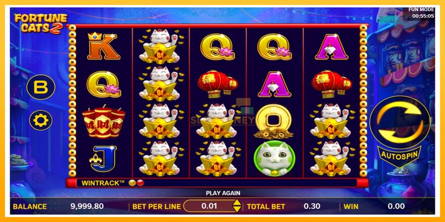 Máquina de jogos Fortune Cats 2 - chance de ganhar dinheiro, foto 2