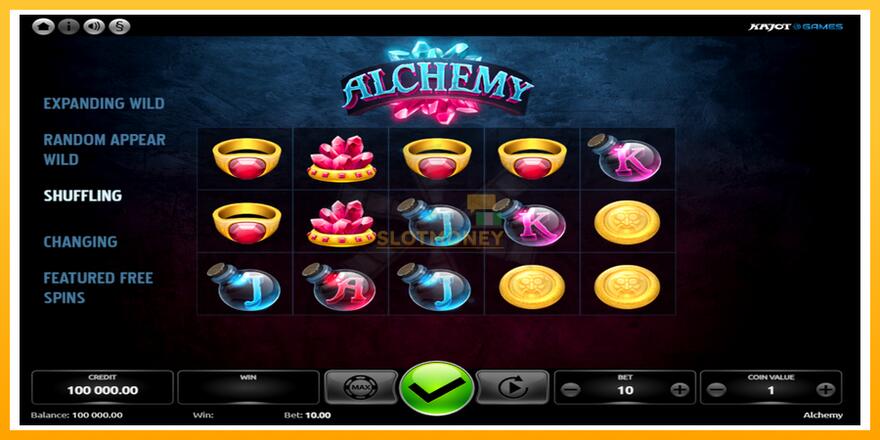 Máquina de jogos Alchemy - chance de ganhar dinheiro, foto 1