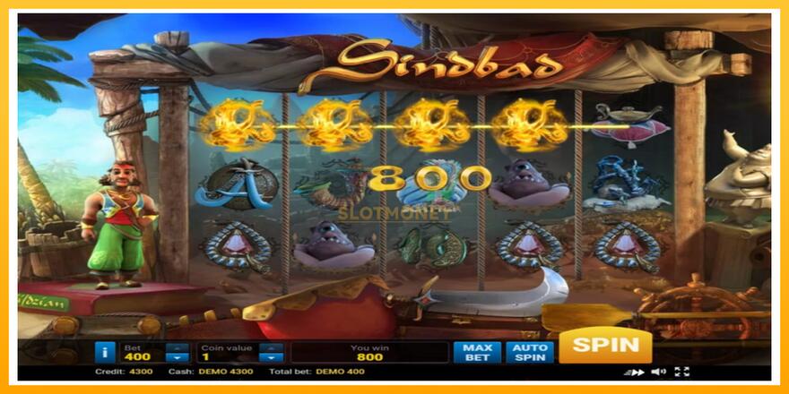 Máquina de jogos Sindbad - chance de ganhar dinheiro, foto 2