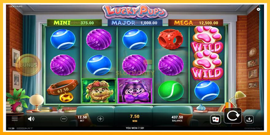 Máquina de jogos Lucky Pups - chance de ganhar dinheiro, foto 3