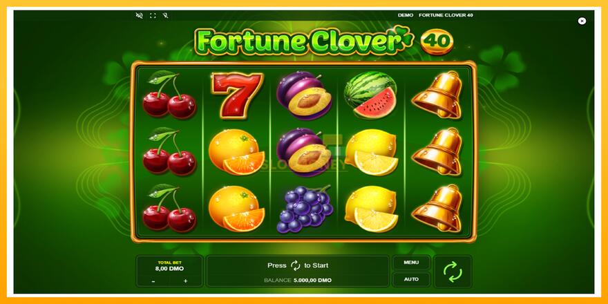 Máquina de jogos Fortune Clover 40 - chance de ganhar dinheiro, foto 1