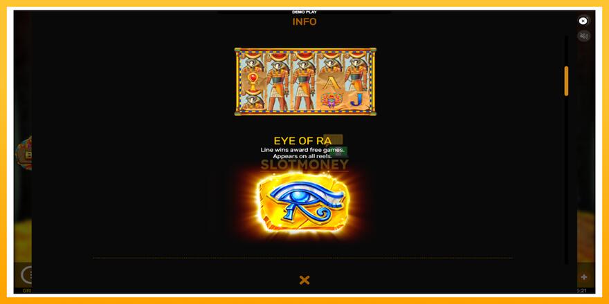 Máquina de jogos Eyes of Ra - chance de ganhar dinheiro, foto 5