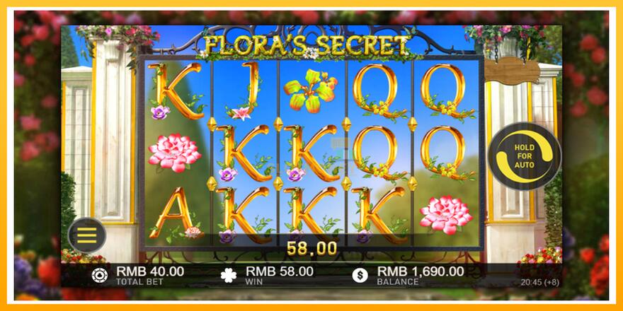 Máquina de jogos Floras Secret - chance de ganhar dinheiro, foto 4