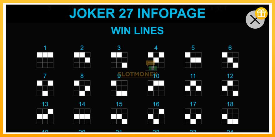 Máquina de jogos Joker 27 - chance de ganhar dinheiro, foto 3