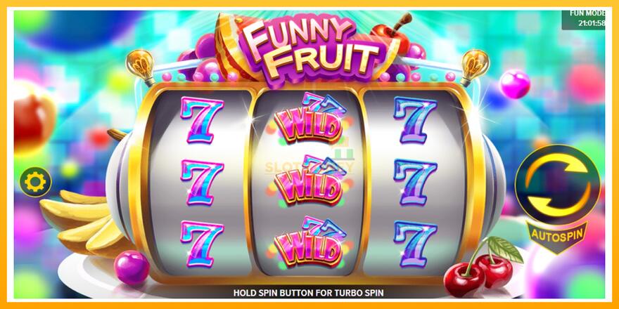 Máquina de jogos Funny Fruit - chance de ganhar dinheiro, foto 1