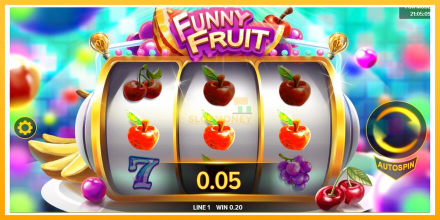 Máquina de jogos Funny Fruit - chance de ganhar dinheiro, foto 3