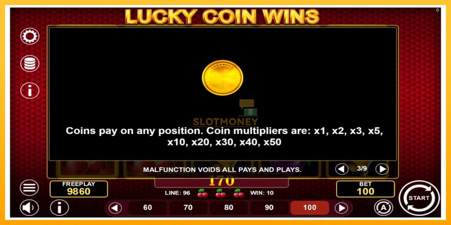 Máquina de jogos Lucky Coin Wins - chance de ganhar dinheiro, foto 6