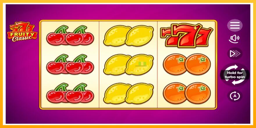 Máquina de jogos 777 Fruity Classic - chance de ganhar dinheiro, foto 1