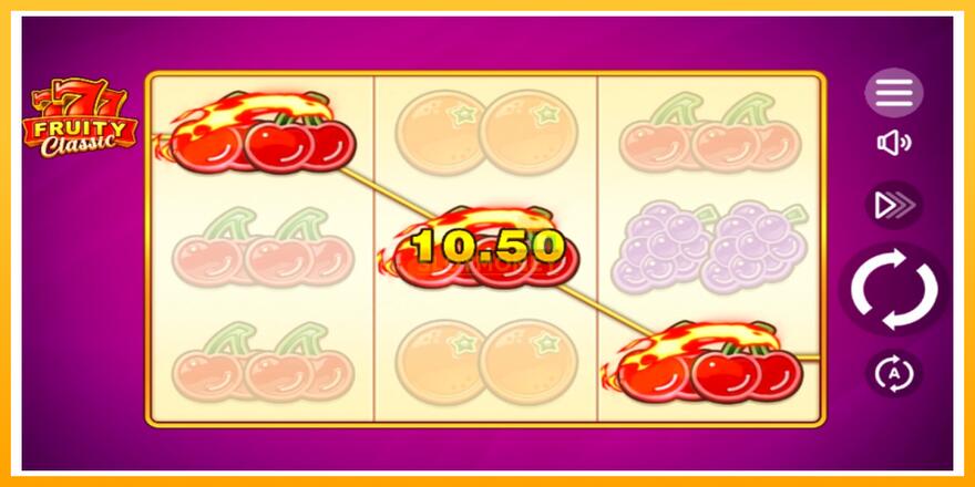 Máquina de jogos 777 Fruity Classic - chance de ganhar dinheiro, foto 3