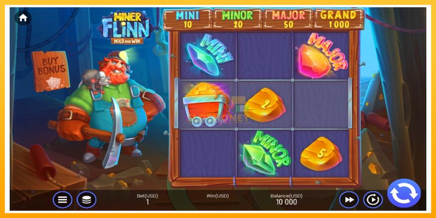 Máquina de jogos Miner Flinn - chance de ganhar dinheiro, foto 1