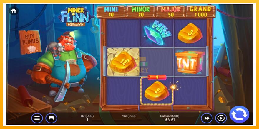 Máquina de jogos Miner Flinn - chance de ganhar dinheiro, foto 4