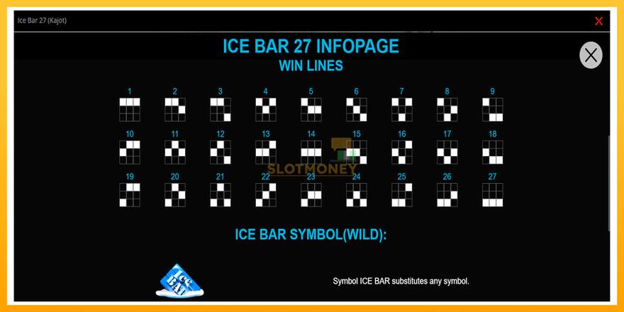 Máquina de jogos Ice Bar 27 - chance de ganhar dinheiro, foto 3