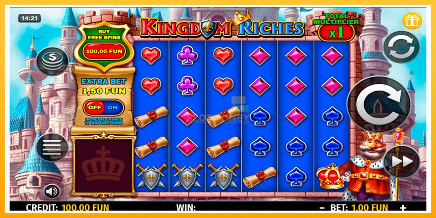 Máquina de jogos Kingdom Riches - chance de ganhar dinheiro, foto 1