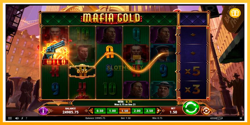 Máquina de jogos Mafia Gold - chance de ganhar dinheiro, foto 4